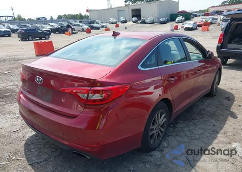 2015 Hyundai Sonata Se z USA, uszkodzony, nr VIN 5NPE24AFXFH123021